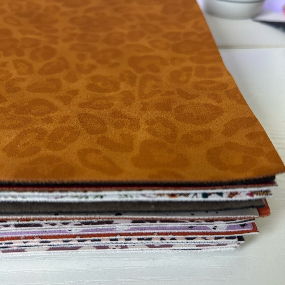 Jewel Box Supply leather sheets for bows/crafting 22